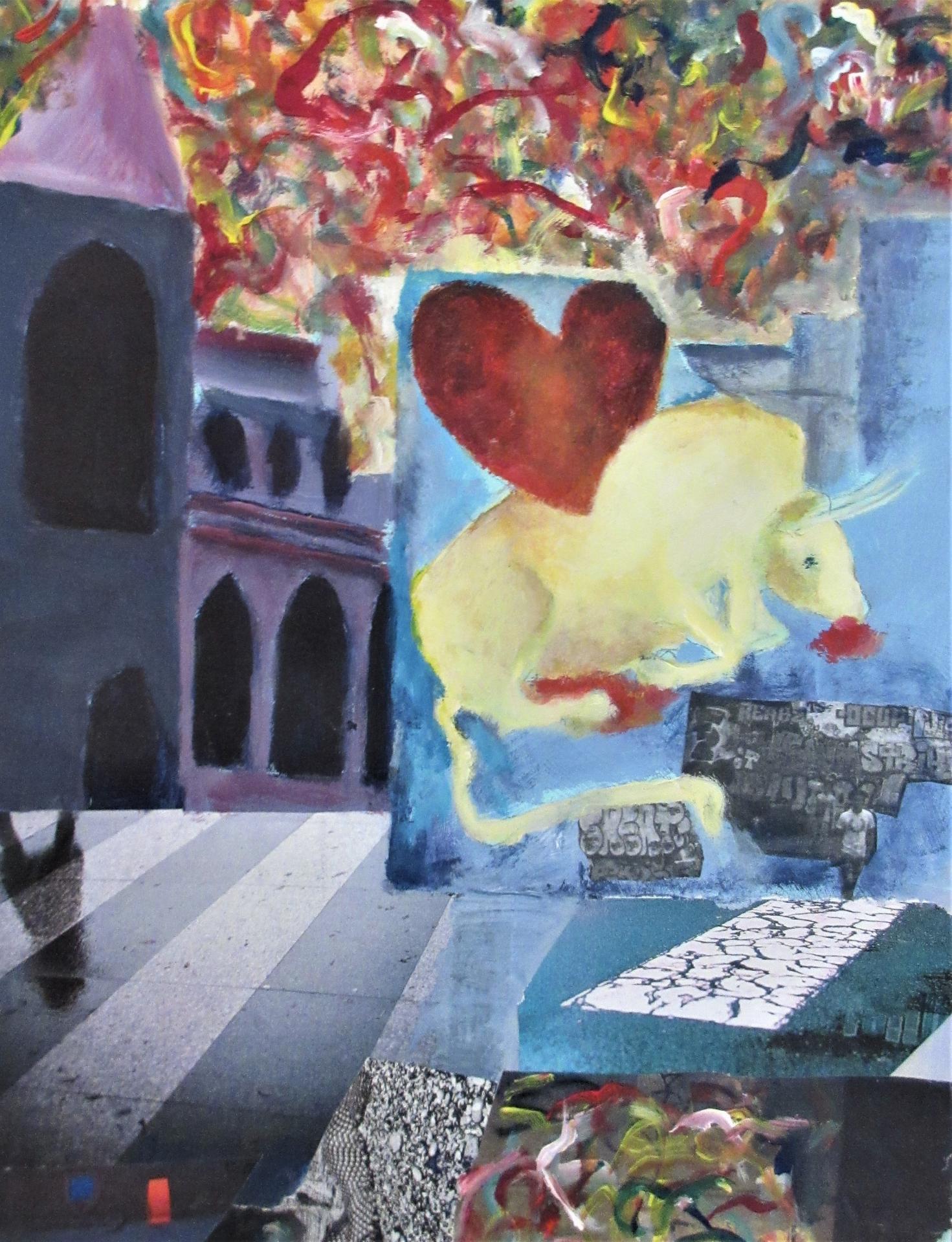 Olé! (collages, acrylique)